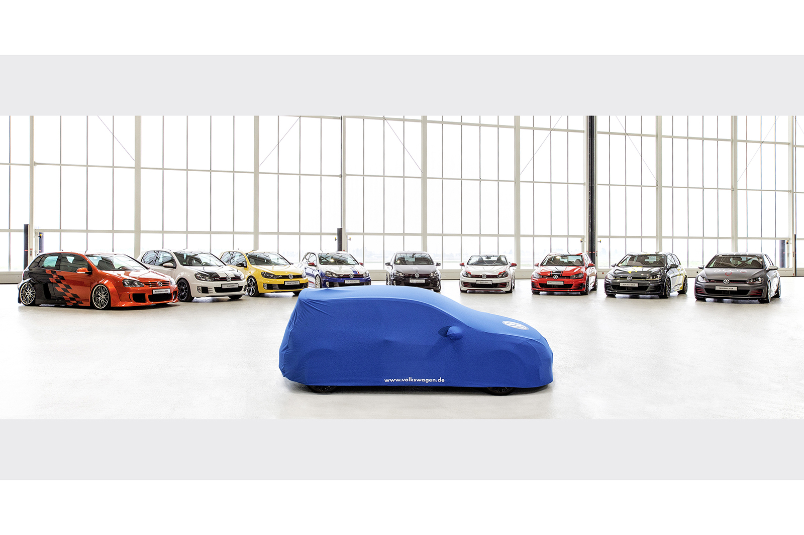 2017 Концепт Volkswagen Golf GTI Worthersee готов к раскрытию