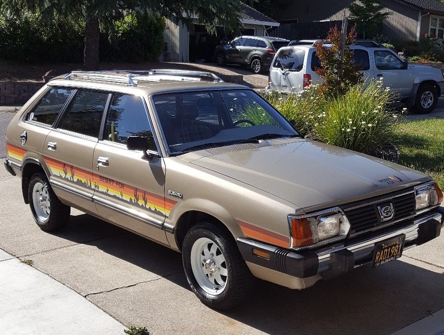 Редкие аттракционы: этот винтаж 1981 Subaru GL — очаровательная лиса в пустыне