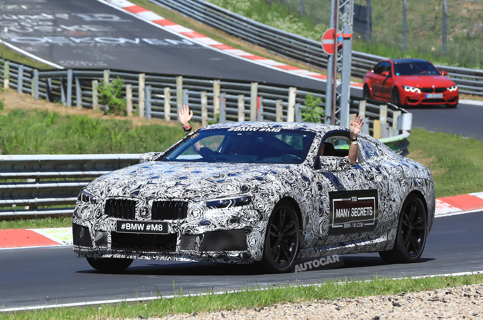 BMW M8 подтвердил, что в 2018 году побратима с гонщиком класса M8 GTE