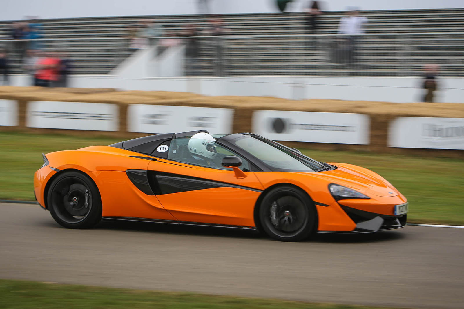 McLaren 570S в Гудвуде — из-за руля