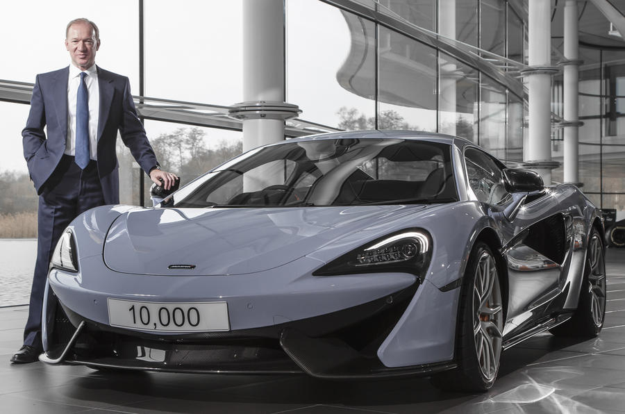 McLaren Automotive босс рассматривает плавучую компанию на фондовом рынке