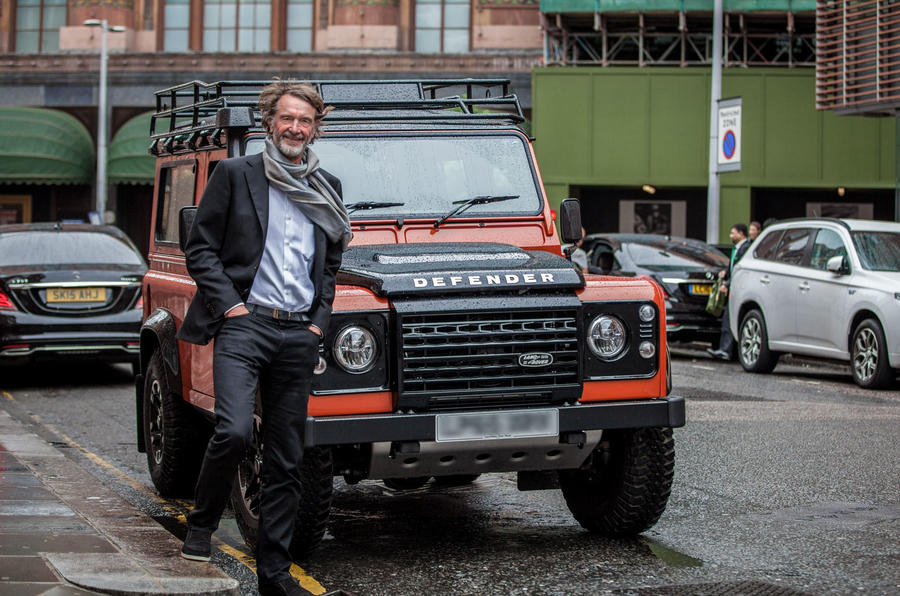 Ineos активизирует поиск производственного объекта для Land Rover Defender, вдохновленного внедорожником